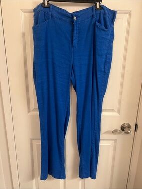 NYDJ LiftxTuck pants linen mix